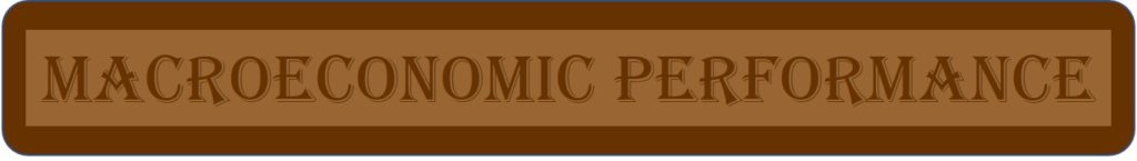 MACROECONOMIC PERFORMANCE