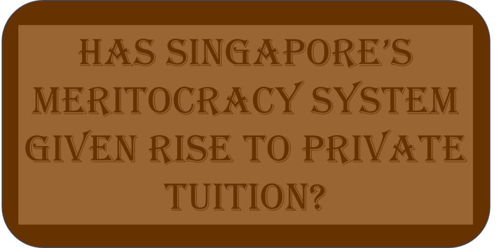 Has Singapore’s Meritocracy System Given Rise to Private Tuition?